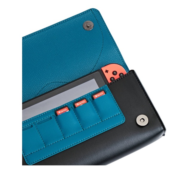 Nintendo switch Leather Carrying Case Snorlax - pokemon - gamer gift - NO BOX - Picture 3 of 4